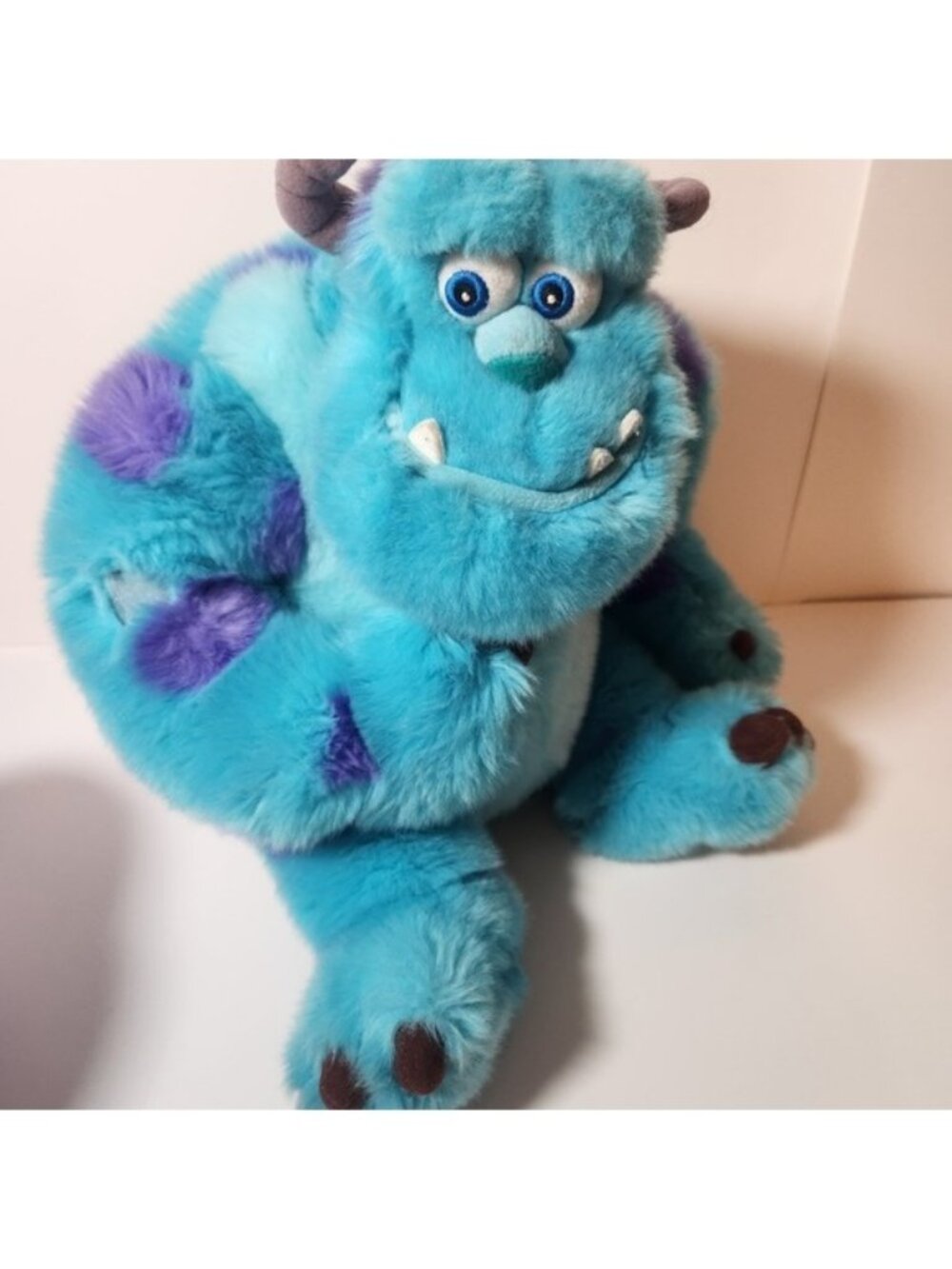 Disney Parks Monsters Inc Sulley Plush Blue Purple Spotted James P Sullivan 12in